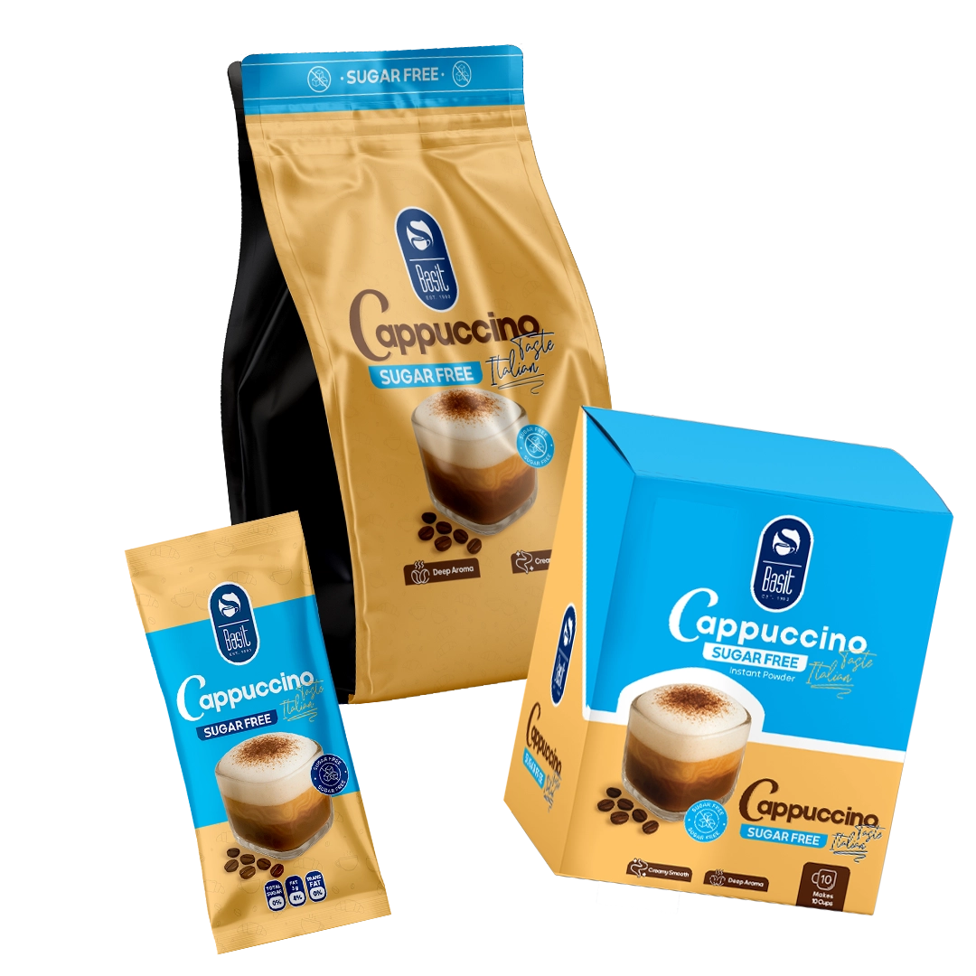 کاپوچینو بدون شکر