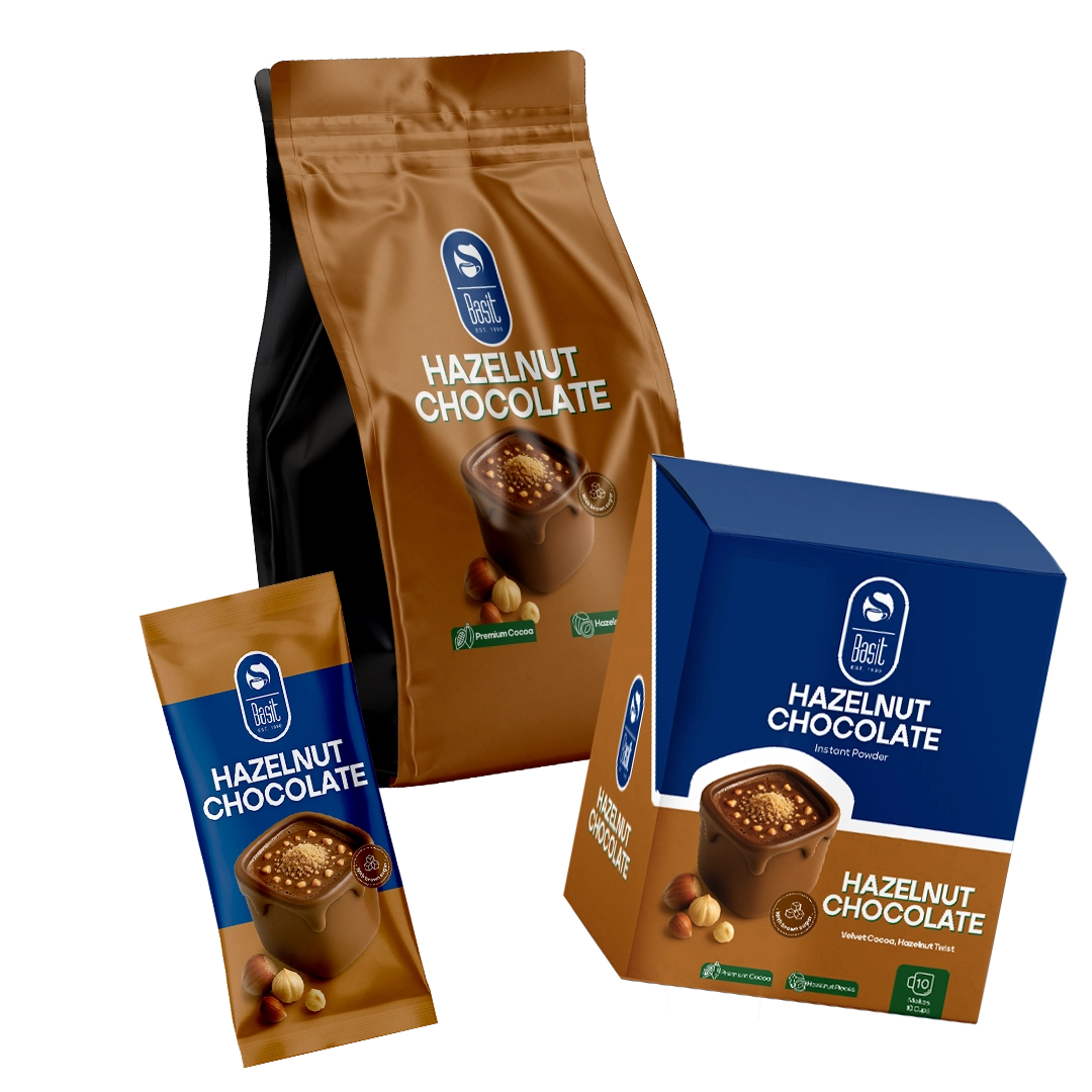 هات چاکلت فندقی